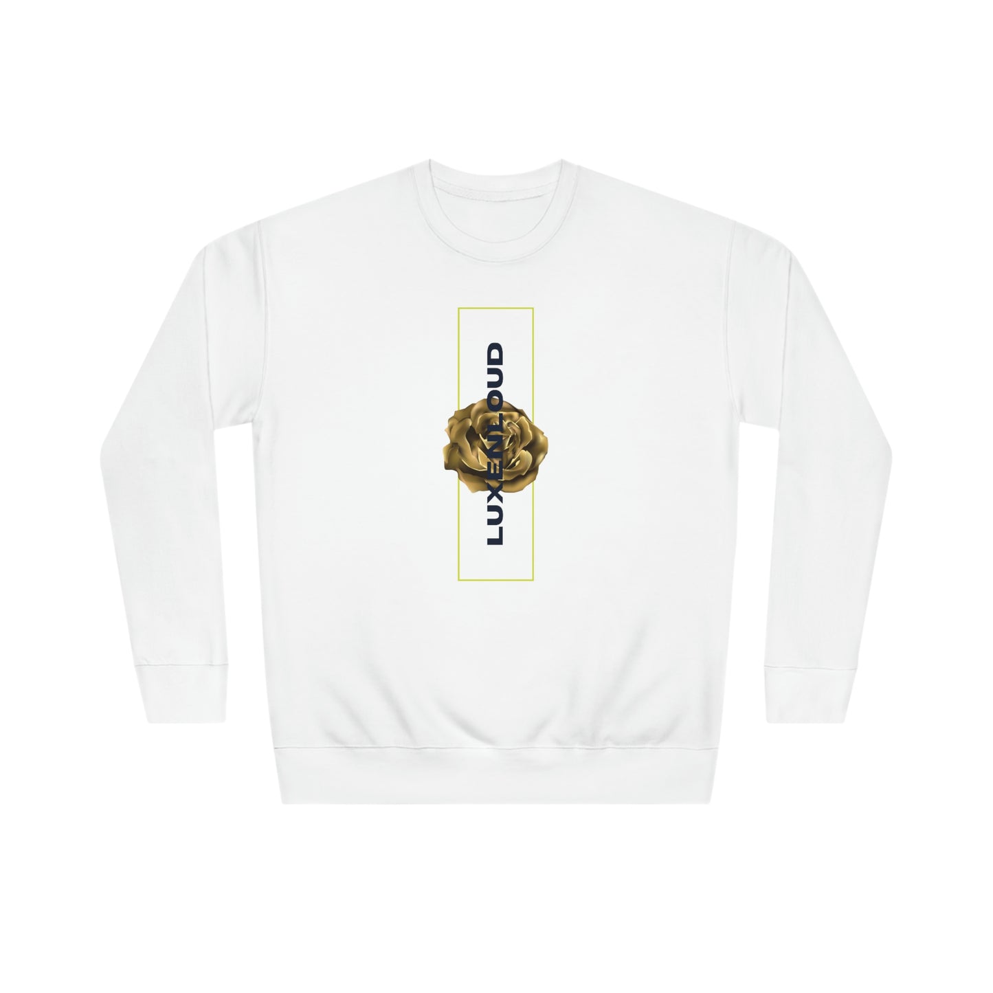 Gold Petals Premium Cotton Sweatshirt